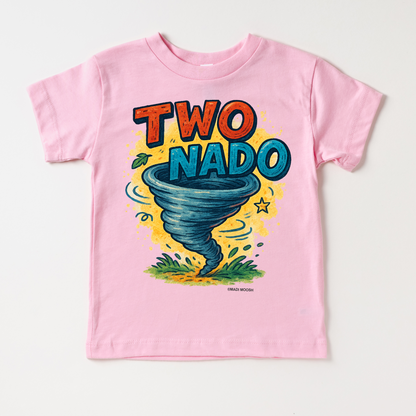 Two Nado Tornado Birthday Shirt - 2nd Birthday Tee - Convenient store