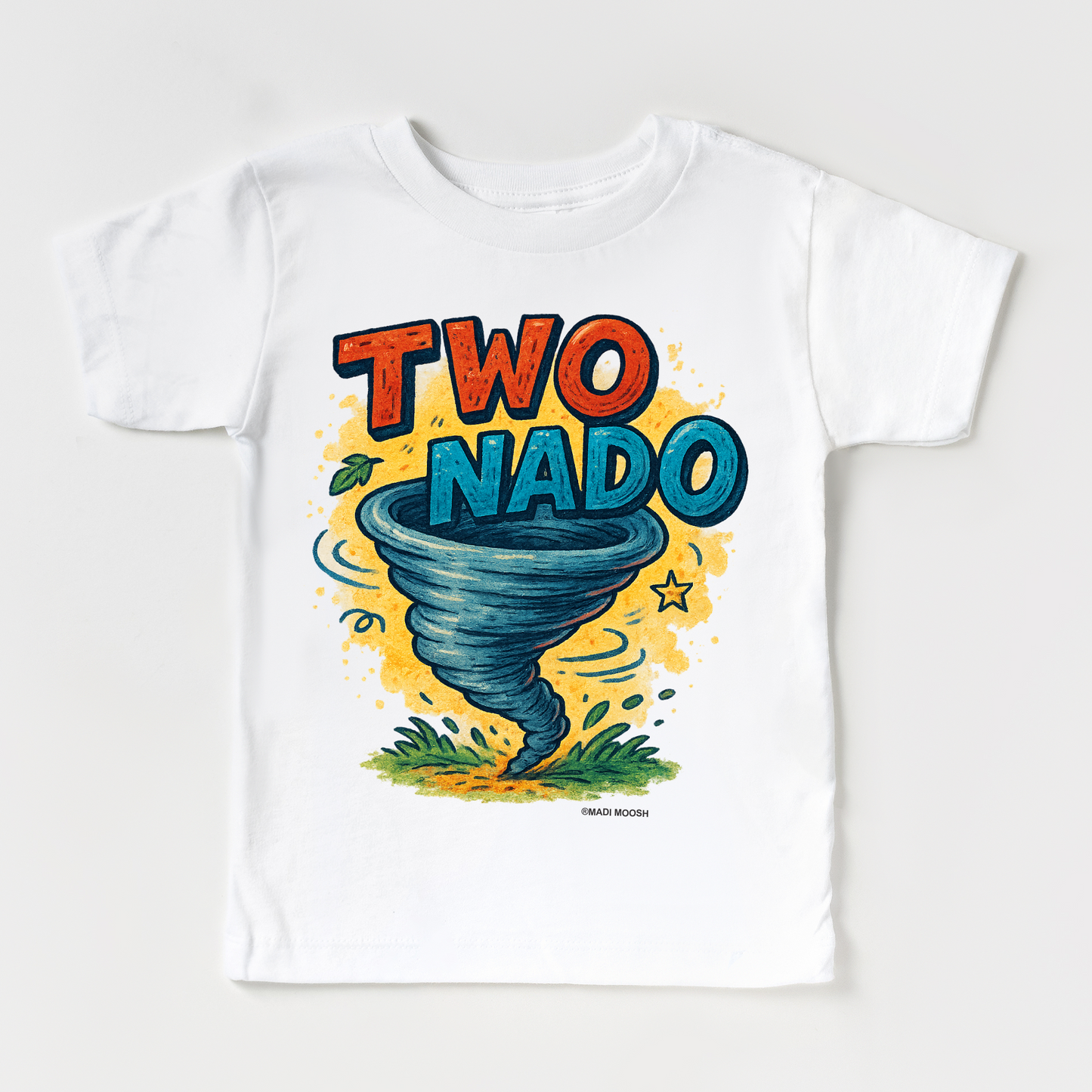 Two Nado Tornado Birthday Shirt - 2nd Birthday Tee - Convenient store