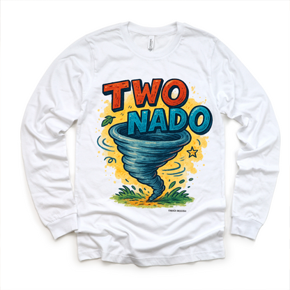 Two Nado Tornado Birthday Shirt - 2nd Birthday Tee - Convenient store