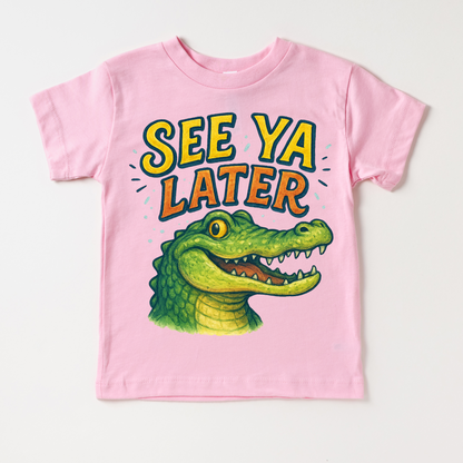 See Ya Later Alligator  Shirt - Funny Retro Tee - Convenient store
