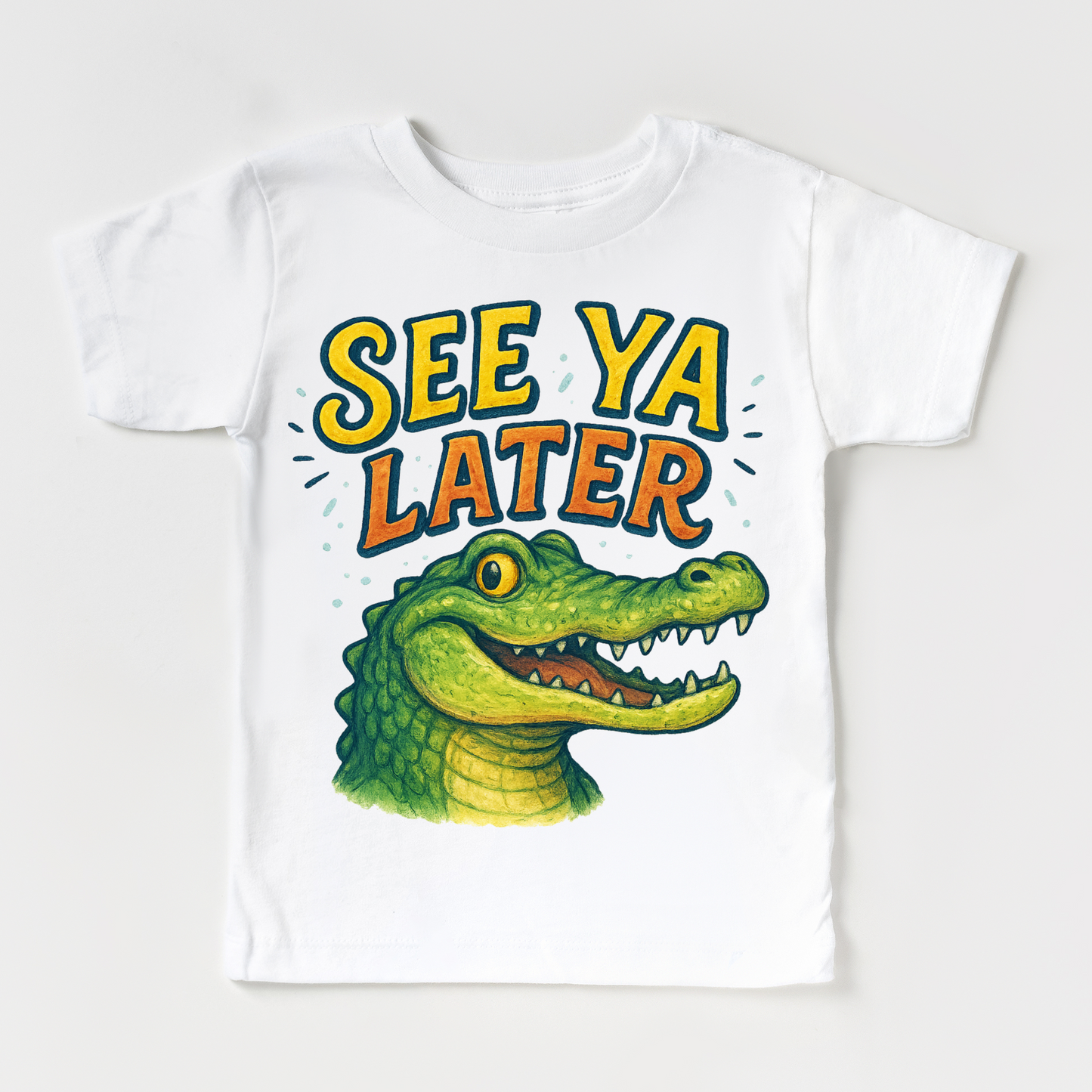See Ya Later Alligator  Shirt - Funny Retro Tee - Convenient store