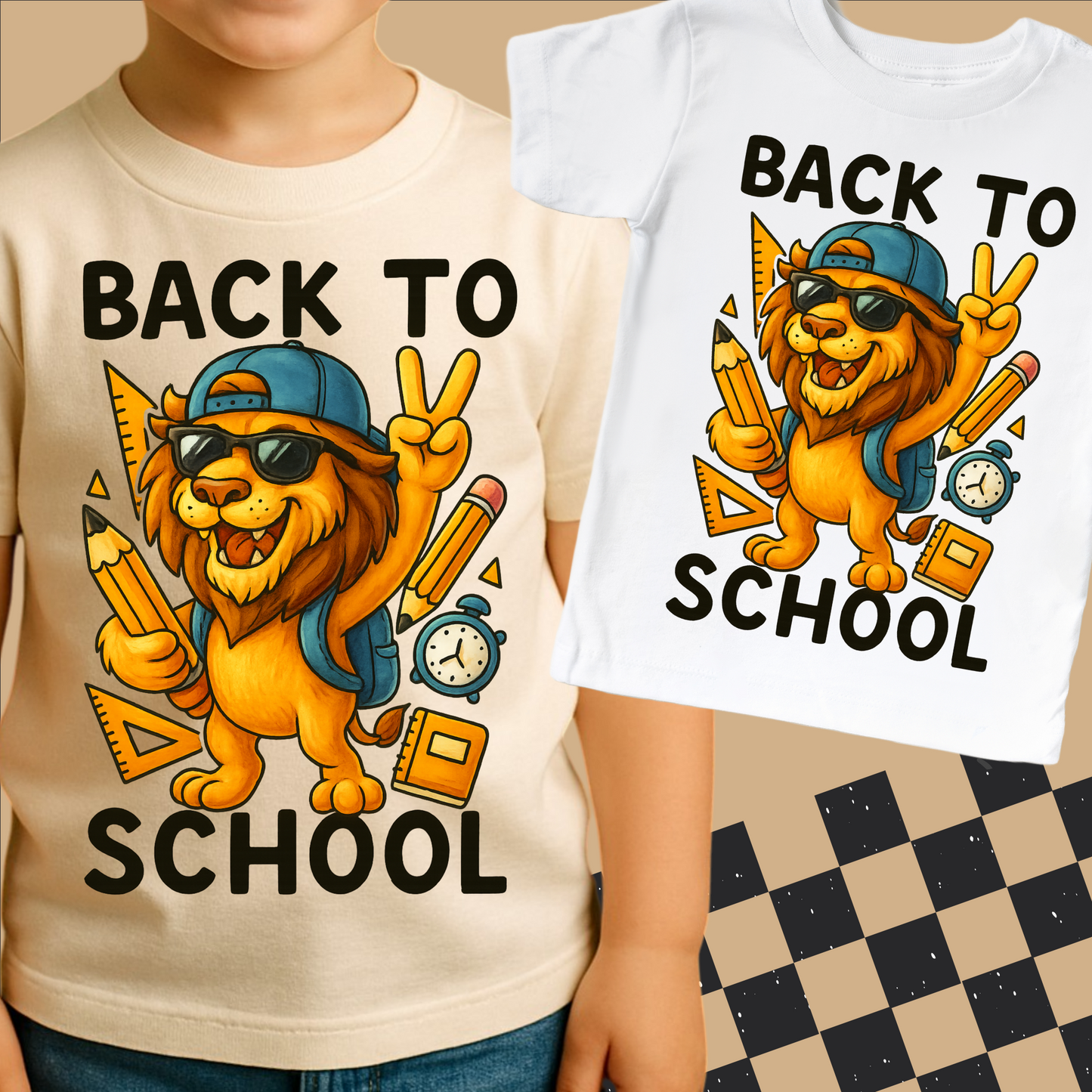 Back To School Lion Mascot Shirt - Back To School Tee - Convenient store