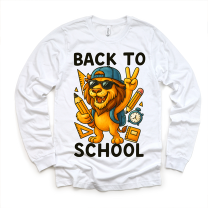 Back To School Lion Mascot Shirt - Back To School Tee - Convenient store