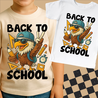 Back To School Eagle Mascot Shirt - Back To School Tee - Convenient store