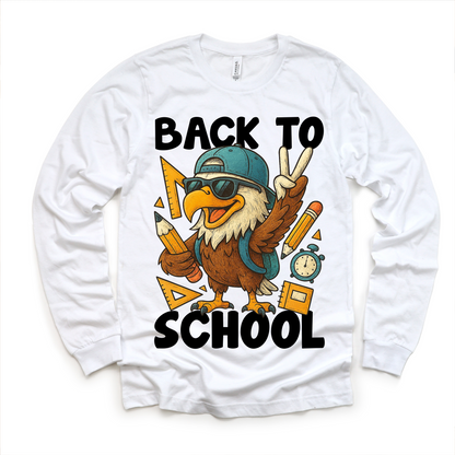 Back To School Eagle Mascot Shirt - Back To School Tee - Convenient store