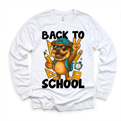 Back To School Bulldogs Mascot Shirt - Back To School Tee - Convenient store