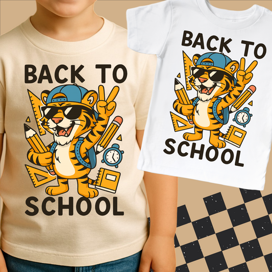Back To School Tigers Mascot Shirt - Back To School Tee - Convenient store