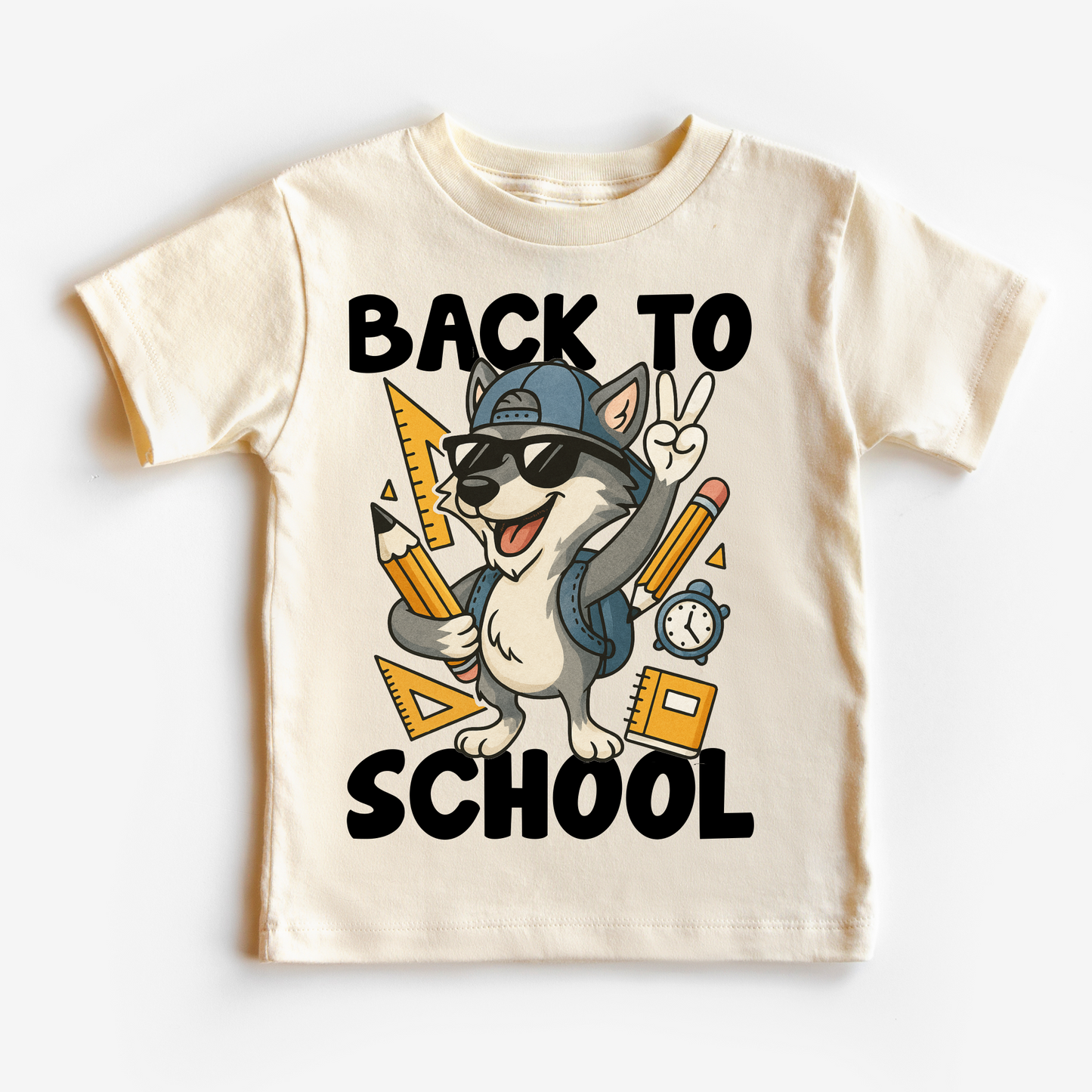 Back To School Wolf Mascot Shirt - Back To School Tee - Convenient store
