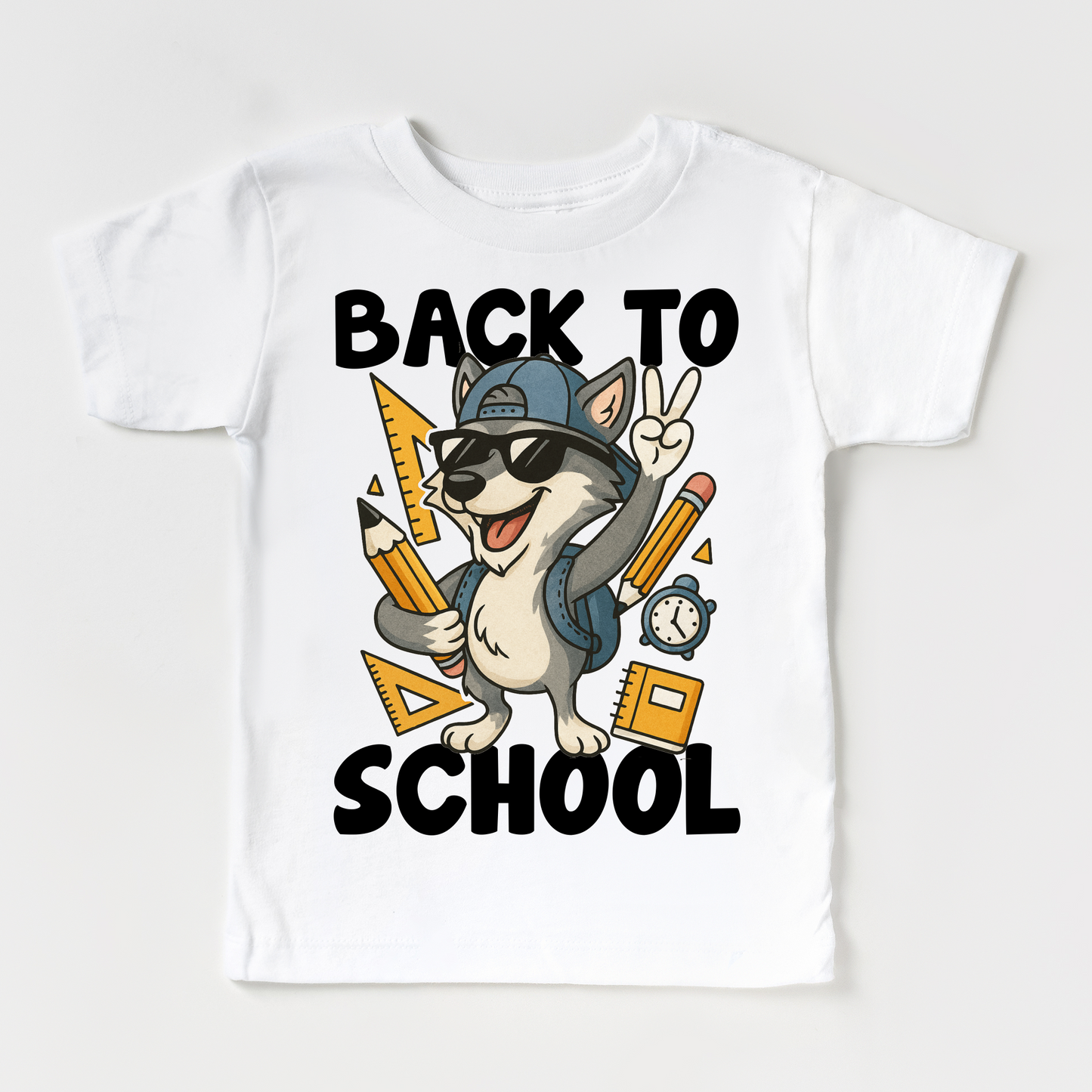 Back To School Wolf Mascot Shirt - Back To School Tee - Convenient store