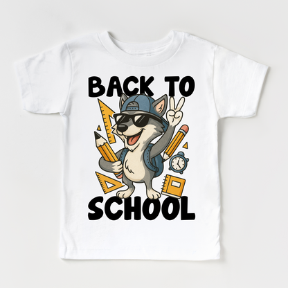 Back To School Wolf Mascot Shirt - Back To School Tee - Convenient store