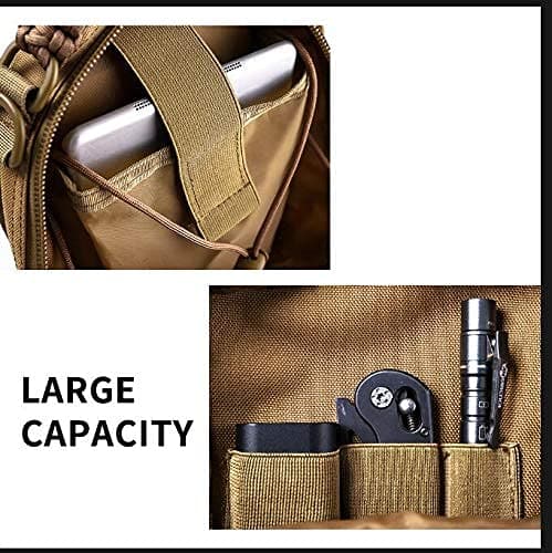 Military Anti-Cut Waterproof Tactical Range Sling Bag