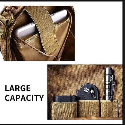Military Anti-Cut Waterproof Tactical Range Sling Bag