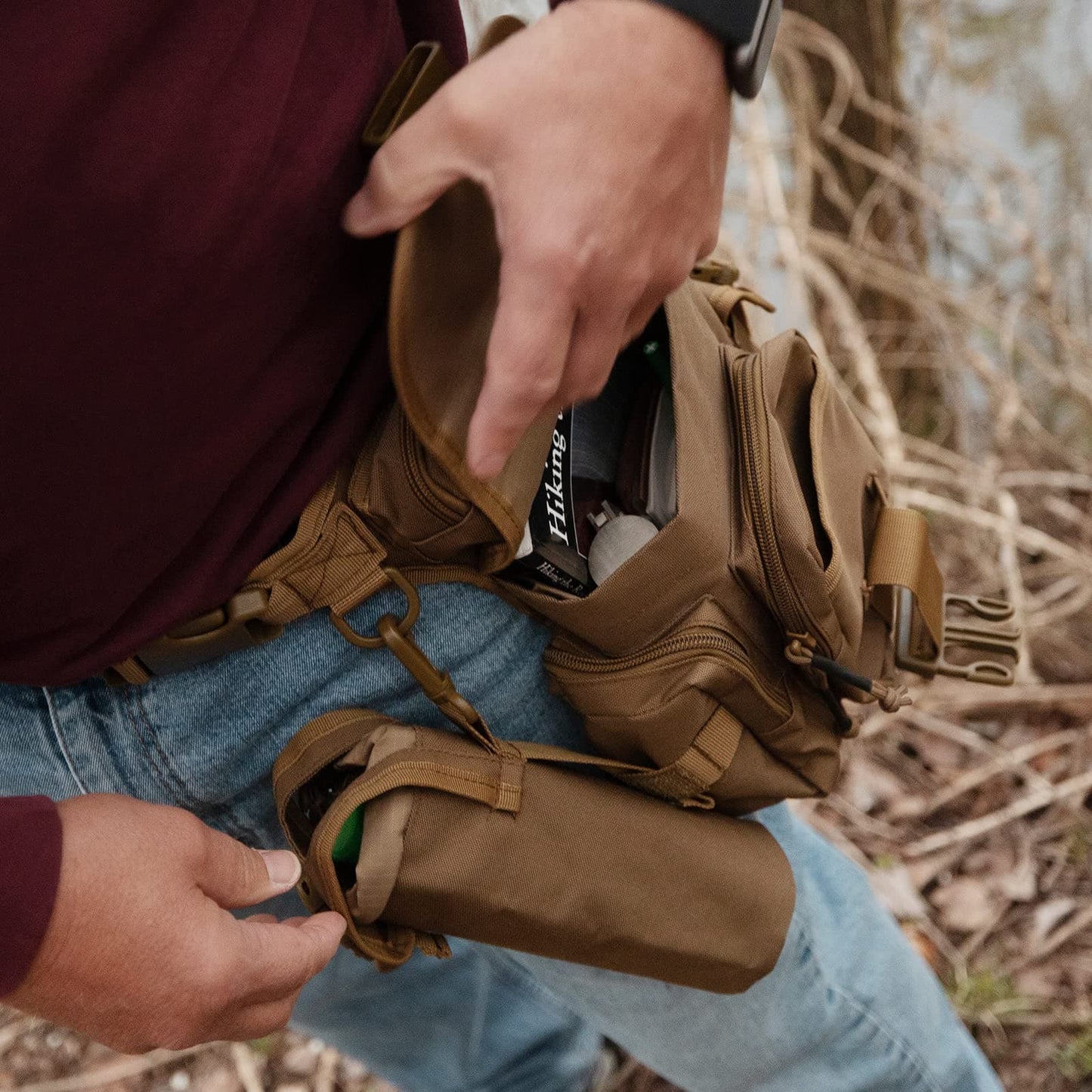 ANTARCTICA® Outdoor Drop Leg Pouch Bag