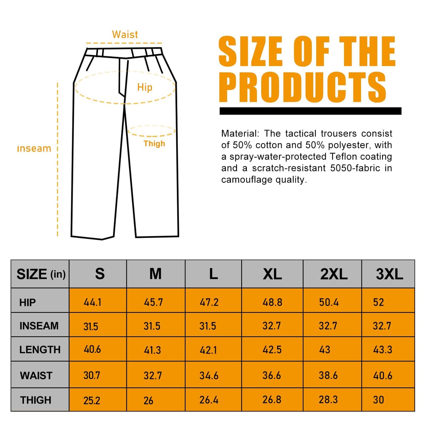 Army Tactical Desert Combat Pants with Knee Pads - G3