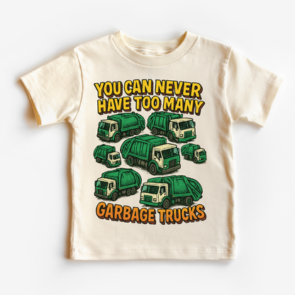 You Can Never Have Too Many Garbage Tucks Shirt - Fun Garbage Truck Tee - Convenient store