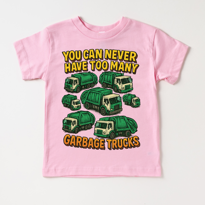 You Can Never Have Too Many Garbage Tucks Shirt - Fun Garbage Truck Tee - Convenient store