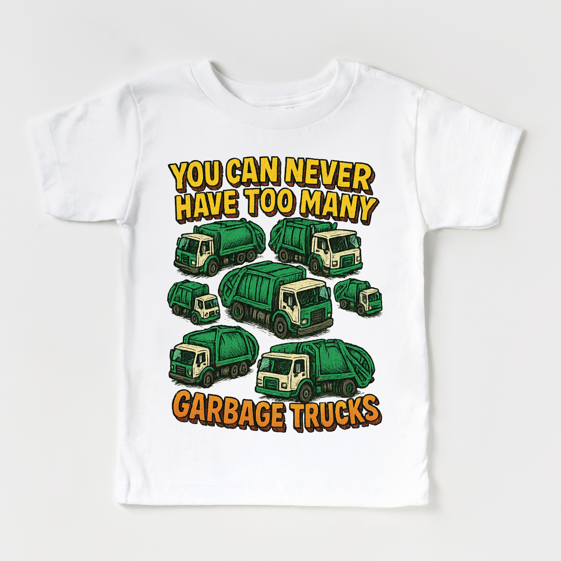 You Can Never Have Too Many Garbage Tucks Shirt - Fun Garbage Truck Tee - Convenient store