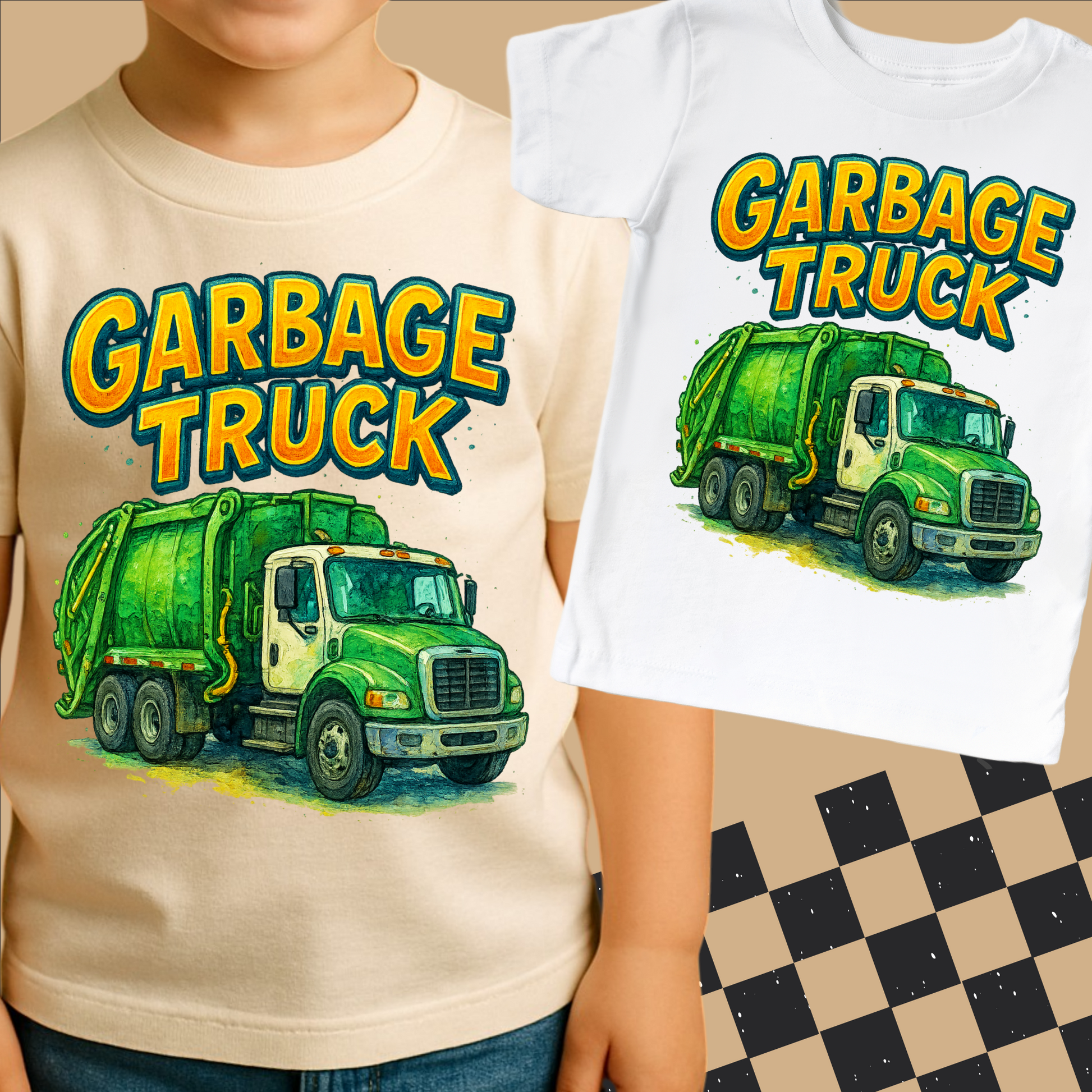 Garbage Truck Shirt - Fun Garbage Truck Tee - Convenient store