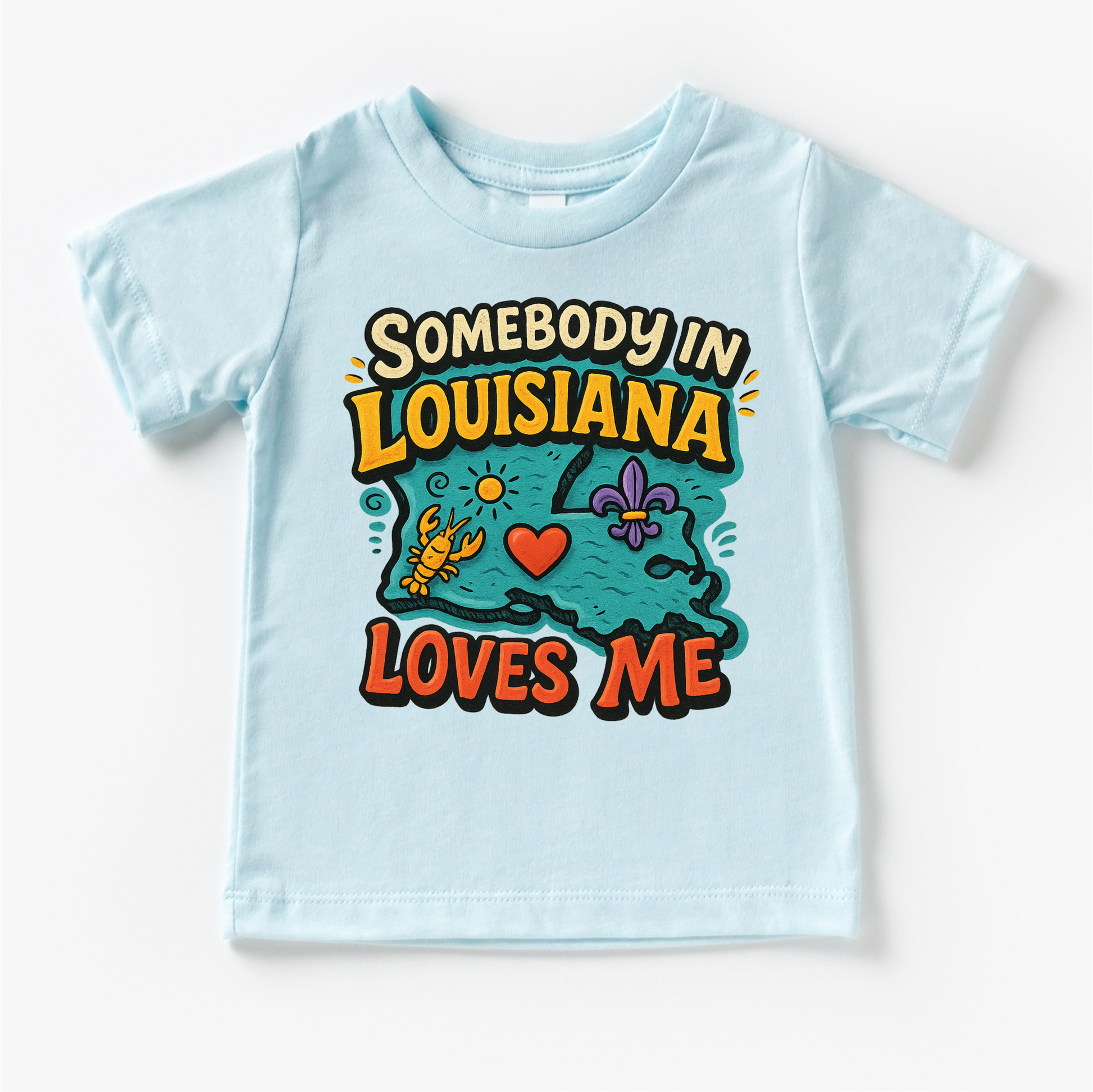 Somebody In Louisiana Loves Me Shirt - State Souvenir Tee - Convenient store