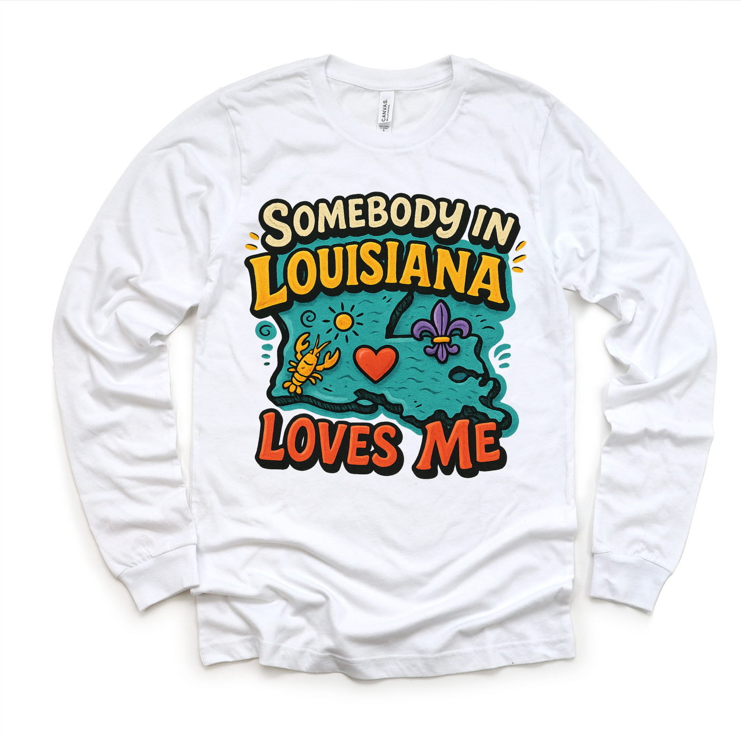 Somebody In Louisiana Loves Me Shirt - State Souvenir Tee - Convenient store