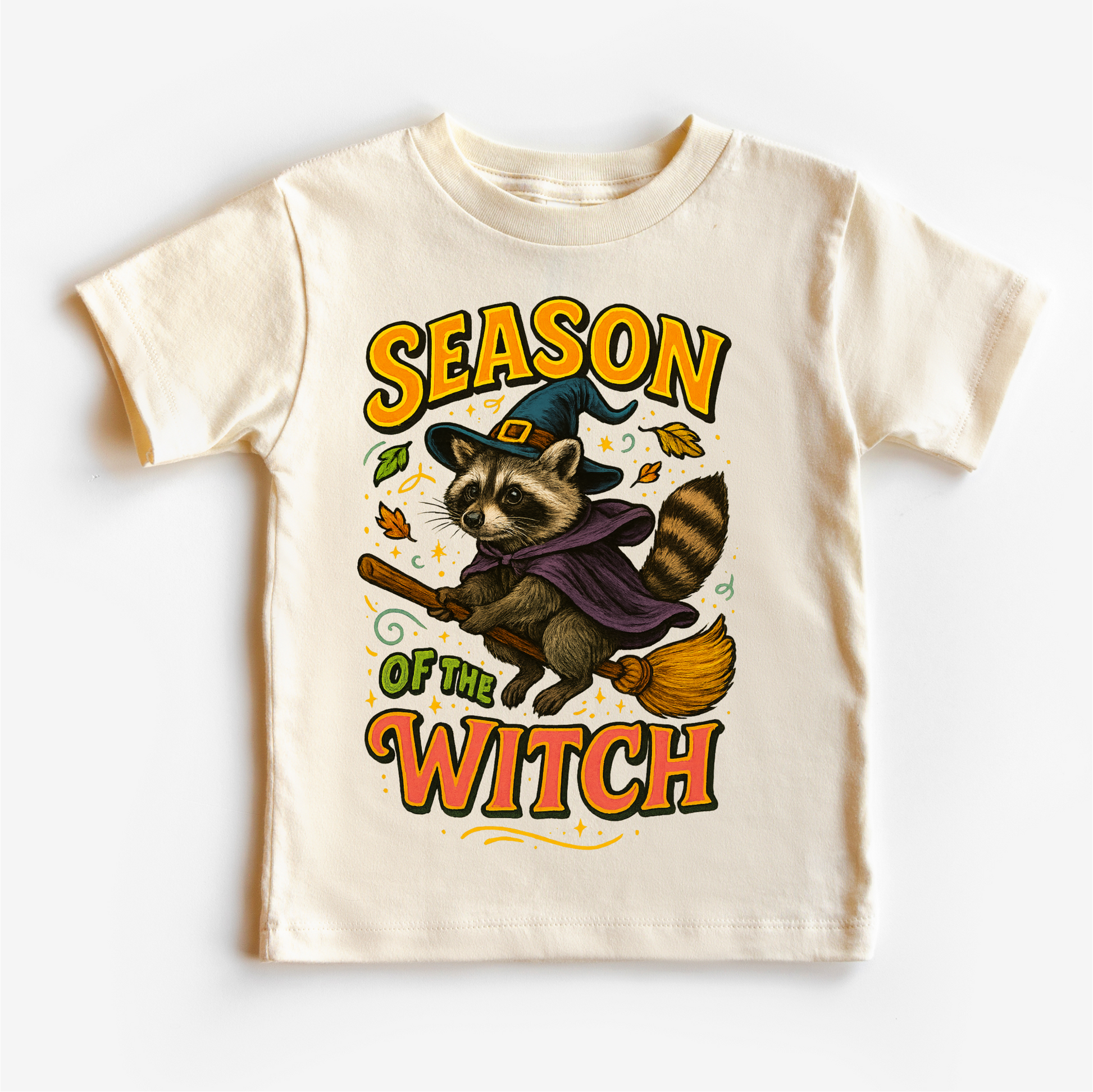 Season Of The Witch Raccoon Shirt - Halloween Tee - Convenient store