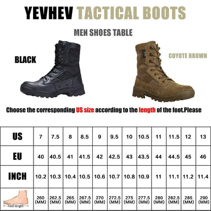 Combat Waterproof Climbing Men's Military Boots - SCOUTS