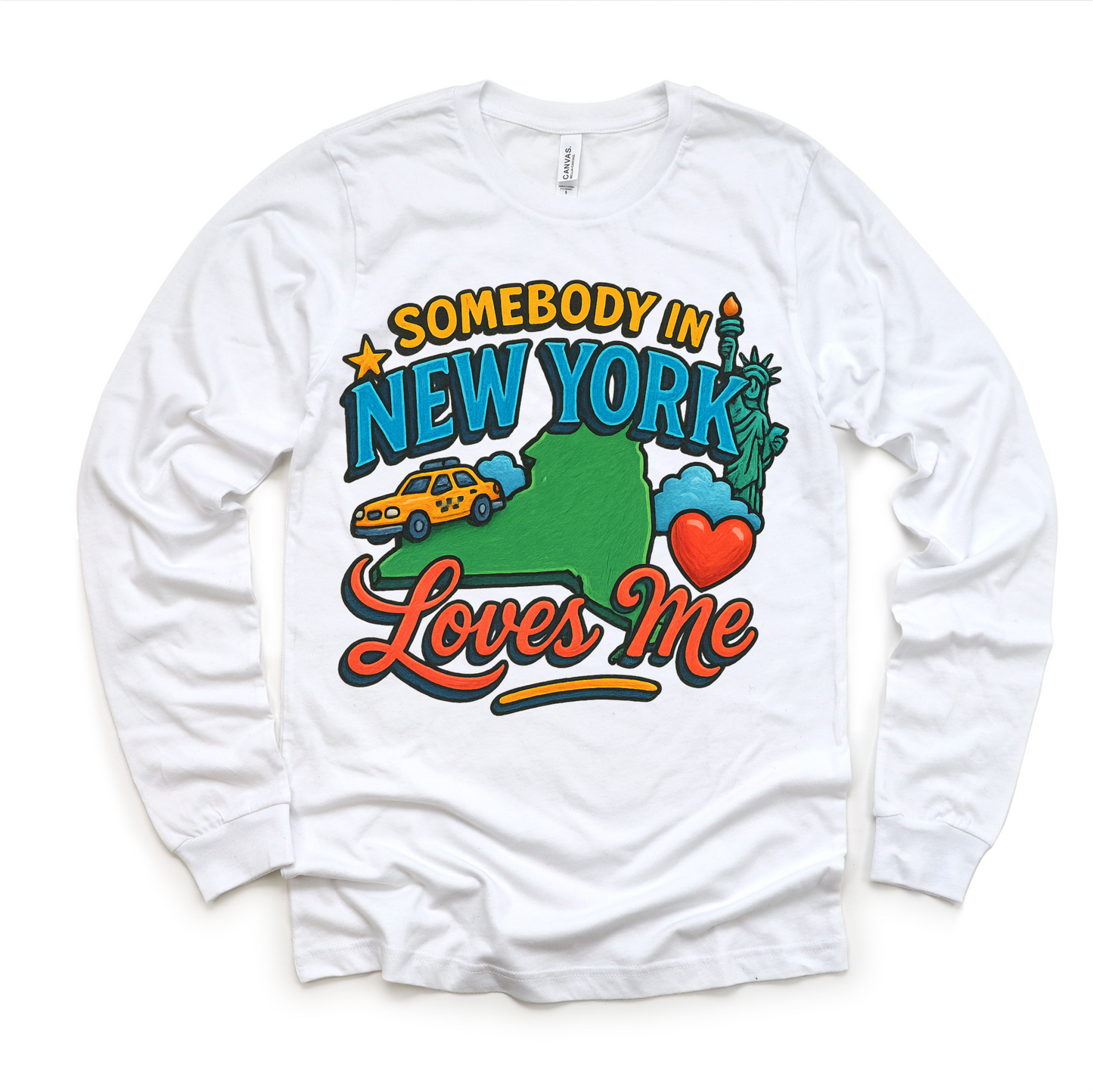 Somebody In New York Loves Me Shirt - State Souvenir Tee - Convenient store