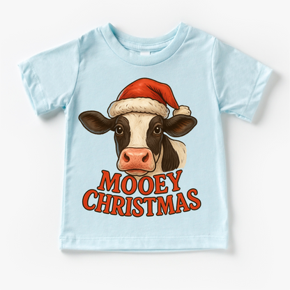 Mooey Christmas Country Cow Shirt - Farm Christmas Tee - Convenient store