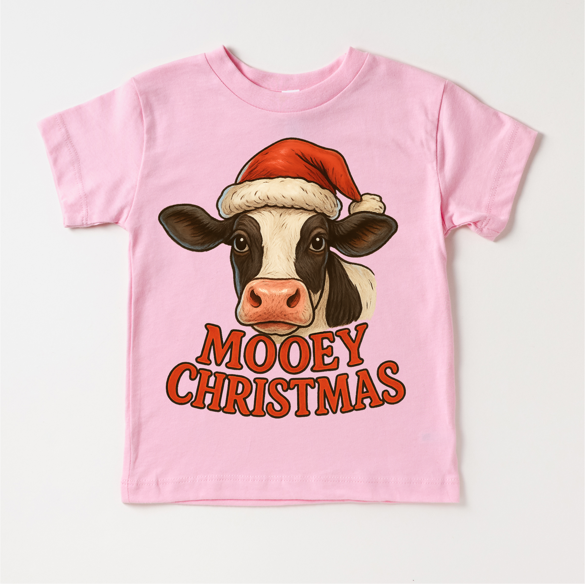 Mooey Christmas Country Cow Shirt - Farm Christmas Tee - Convenient store