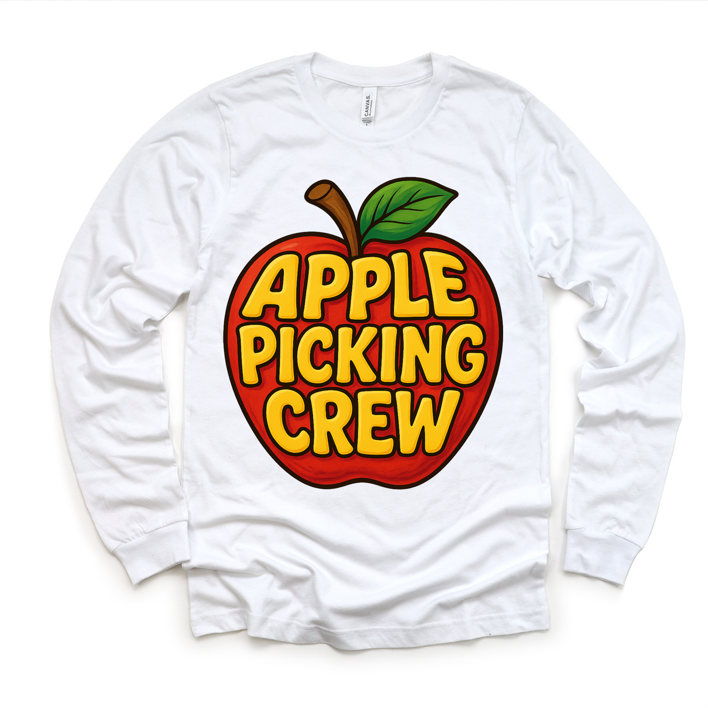 Apple Picking Crew Fall Shirt - Apple Picking Orchard Tee - Convenient store