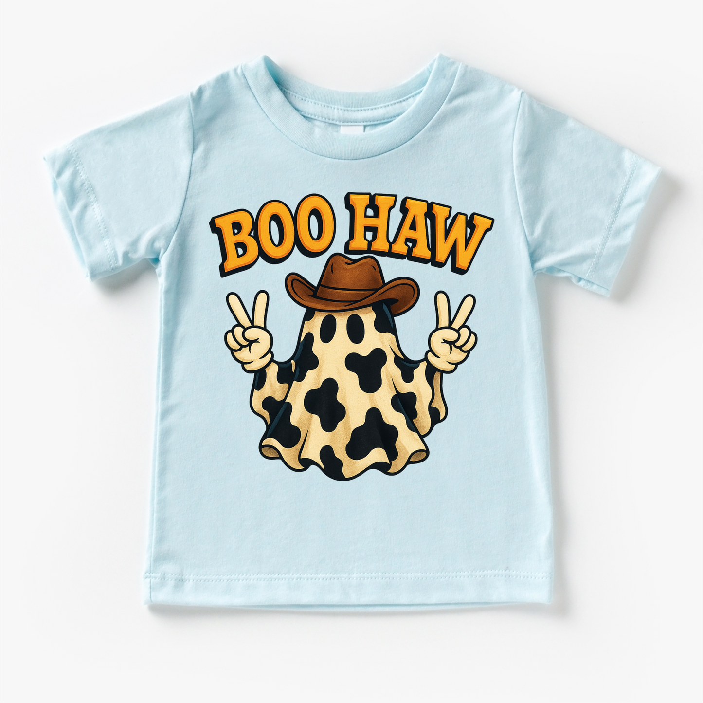 Boo How Cowboy Ghost Halloween Shirt - Western Halloween Tee - Convenient store