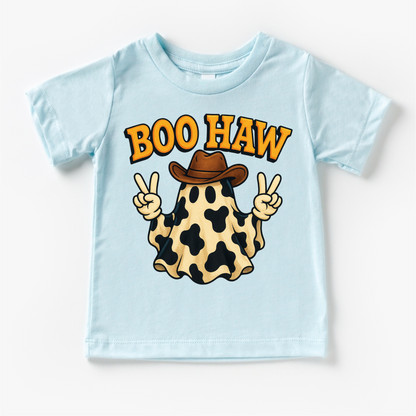 Boo How Cowboy Ghost Halloween Shirt - Western Halloween Tee - Convenient store