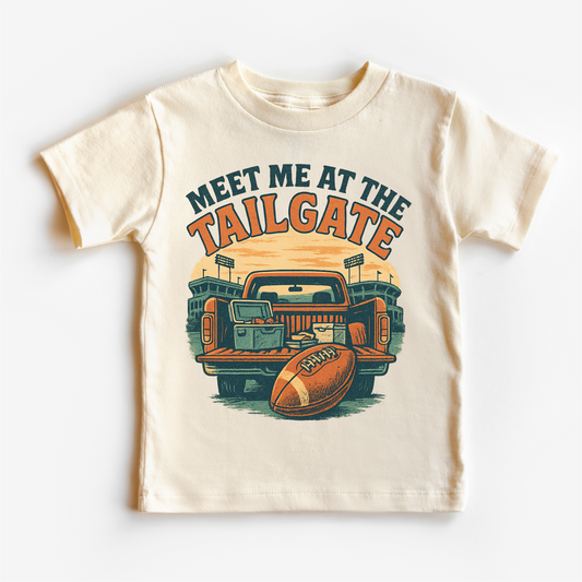 Meet Me At The Tailgate Football Shirt - Retro Football Tee - Convenient store