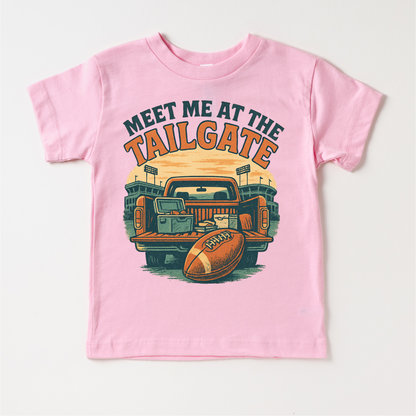Meet Me At The Tailgate Football Shirt - Retro Football Tee - Convenient store