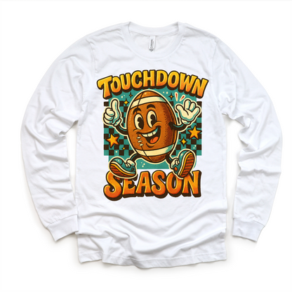 Kids Touchdown Season Football Shirt - Football Tee - Convenient store