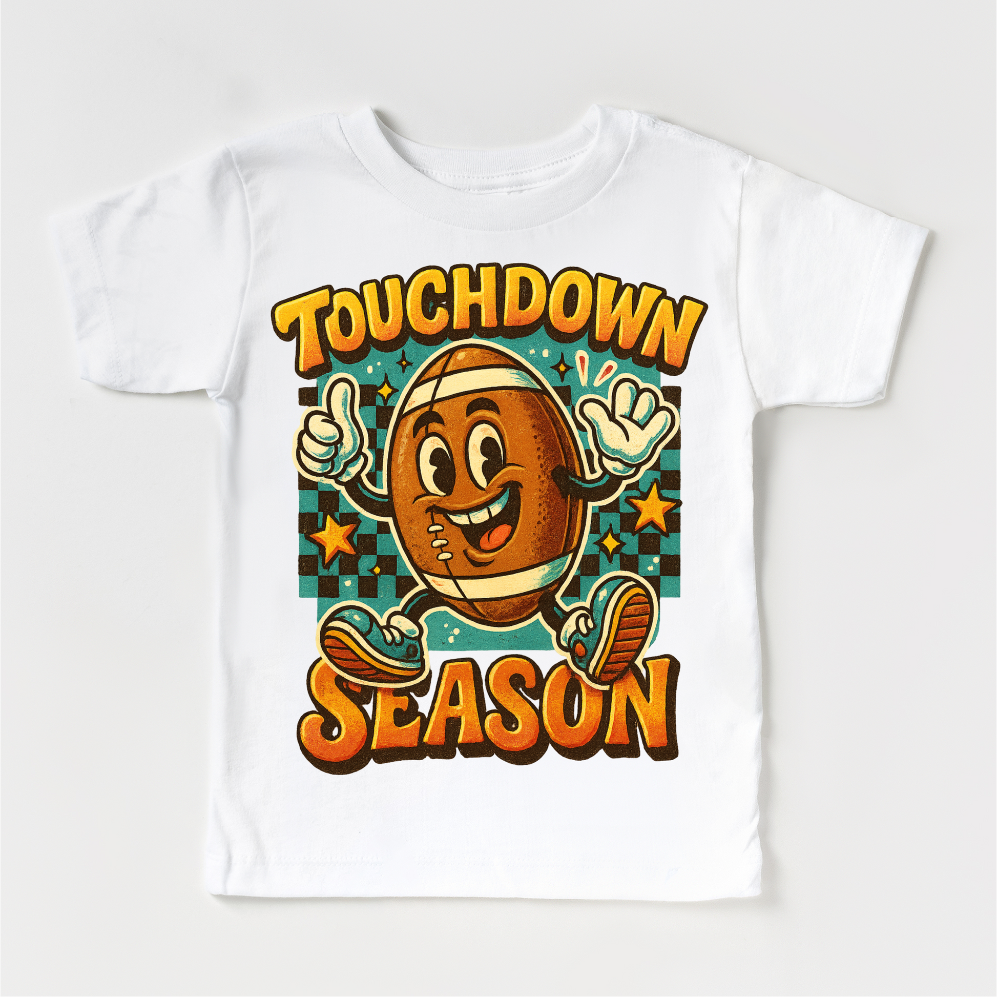 Kids Touchdown Season Football Shirt - Football Tee - Convenient store