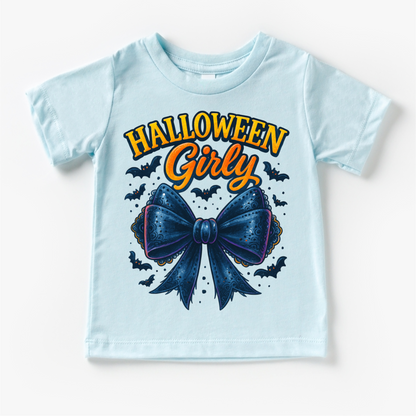 Halloween Girly Bows and Bats Shirt - Halloween Tee - Convenient store