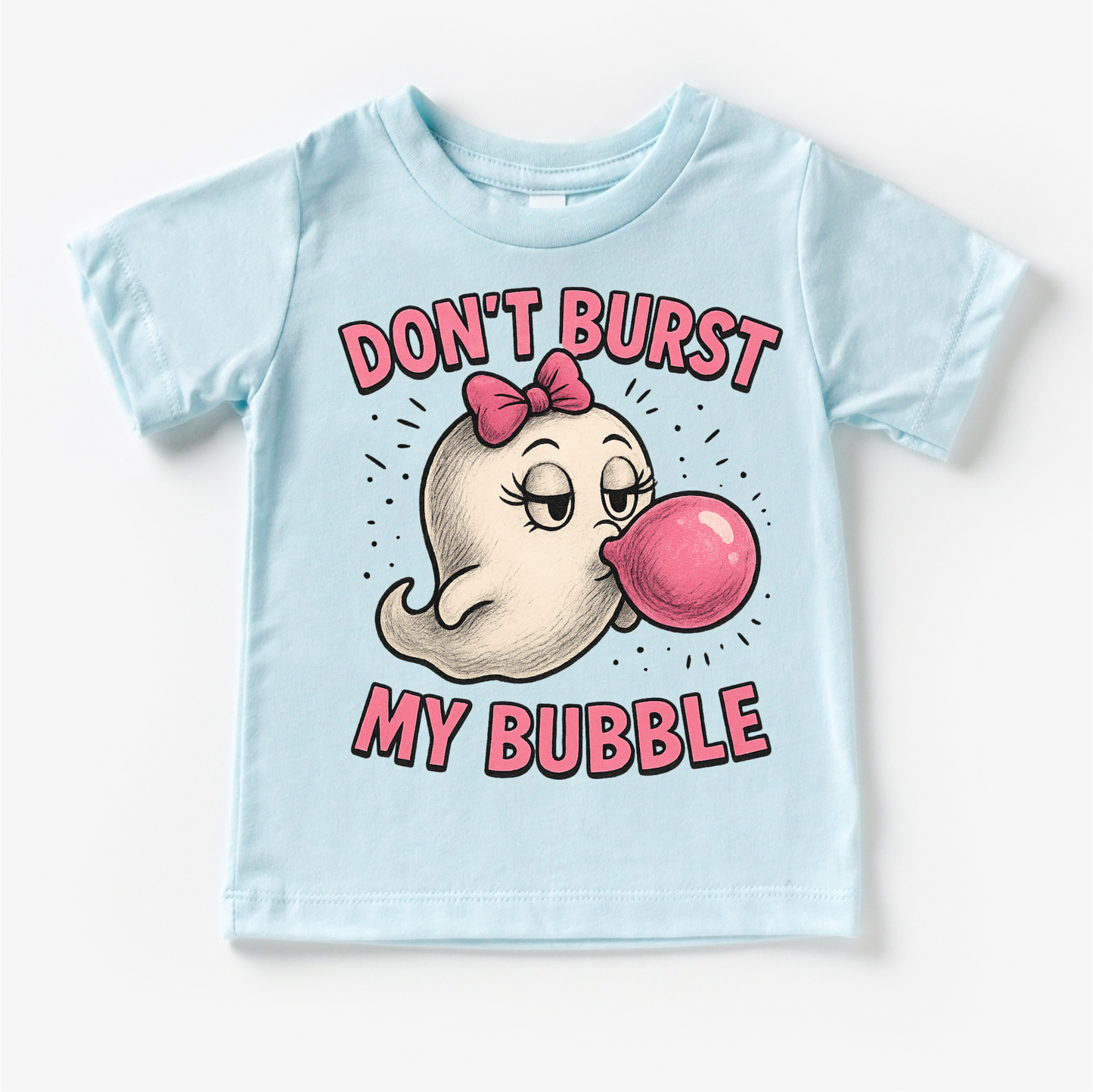 Don't Burst My Bubble Ghost Halloween Shirt - Halloween Tee - Convenient store