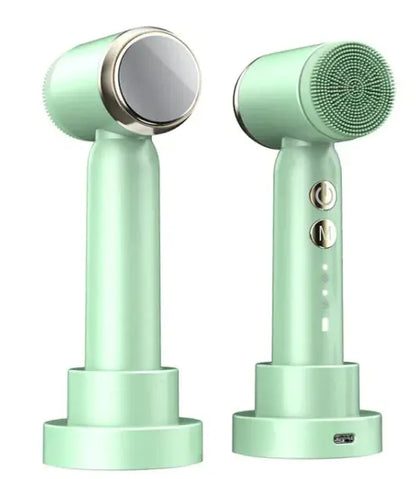 6 In 1 Ultrasonic Electric Face Cleansing Brush Compress Convenient store