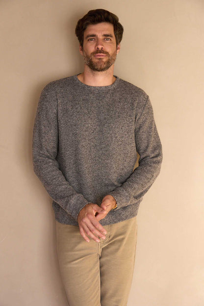 Butch Cashmist Crewneck - Charcoal Heather - Convenient store