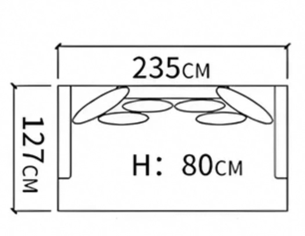 Italian Minimalist Velvet Sofa Bed