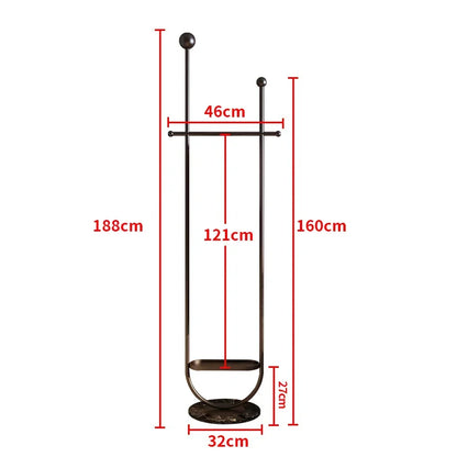 Modern Minimalist Metal Coat Rack Hat Stand