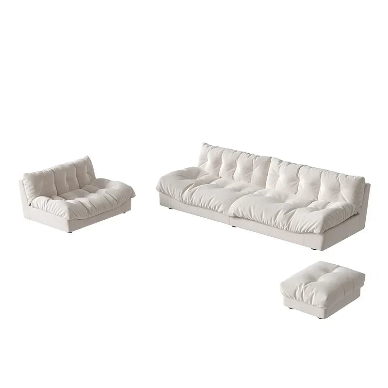 Light Luxury Cream Clouds Living Room Sofa