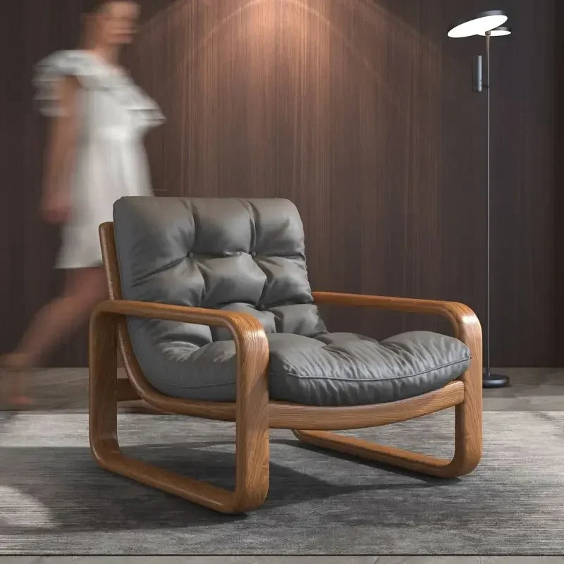 Simple modern sofa chair leisure