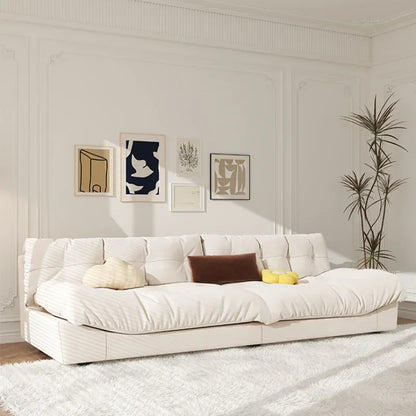 Light Luxury Cream Clouds Living Room Sofa