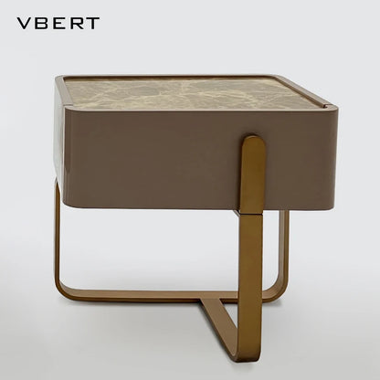 Italian Minimalist Solid Wood & Leather Design