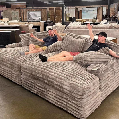 Italian Minimalist Velvet Sofa Bed