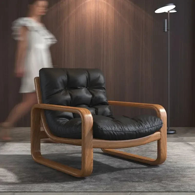Simple modern sofa chair leisure