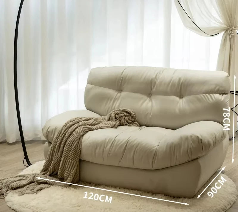 Light Luxury Cream Clouds Living Room Sofa
