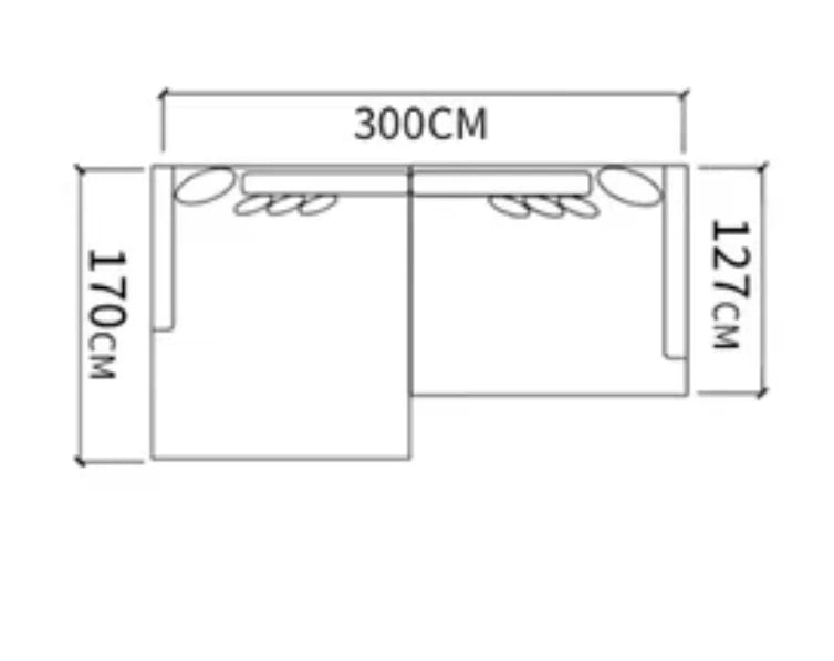 Italian Minimalist Velvet Sofa Bed